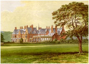 Hutton Hall, Yorkshire, Pease ailesinin evi, c1880 by Unbekannt
