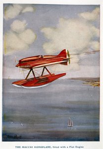 Macchi tek kanatlı deniz uçağı, Schneider Trophy, Eylül 1929 by Unbekannt