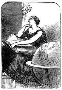 Hypatia c370-415, matematikçi ve neo-Platonik filozof, 19. yüzyıl ortası by Unbekannt