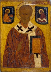 Aziz Nikolaos İkonu, 15.-16. yüzyıl 1401-1600 by Unbekannt