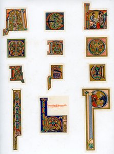 Işıklı ilk harfler, 13. yüzyıl by Unbekannt