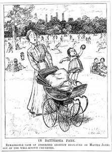 Battersea Parkında, 1911 by Unbekannt
