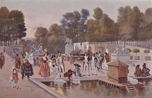Tuileries Bahçesinde, 1896 by Unbekannt