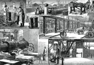Kraliyet Arsenalinde, Woolwich, c1880 by Unbekannt