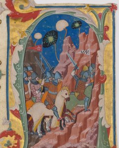 Maccabees Savaşı ile İlk A, ca. 1360-70. by Unbekannt