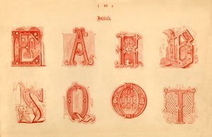 Baş harfler, 1862 by Unbekannt