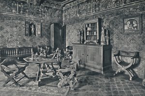 İç Mekan, Palazzo Davanzati, 1928 by Unbekannt