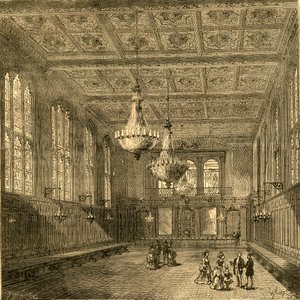 Tüccar Taylors Hall İç, 1897. by Unbekannt