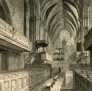 Aziz Kurtarıcı Kilisesi'nin içi, c1878. by Unbekannt