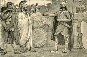 Agesilaus ve Pharnabazus Arasındaki Röportaj, 1890. by Unbekannt