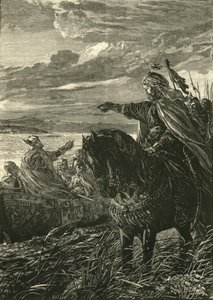 John Zimisces ve Sviatoslaf Arasındaki Röportaj, MS 969, 1890. by Unbekannt