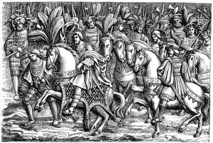 Francis I ve Henry VIII arasındaki röportaj, Field of the Cloth of Gold, 1520, 1870 by Unbekannt
