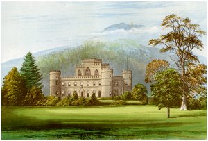 Inveraray Kalesi, Argyllshire, İskoçya, Argyll Dükü