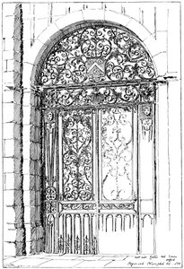 Demir Kapılar Tüm Ruhlar, Oxford, 1899 by Unbekannt