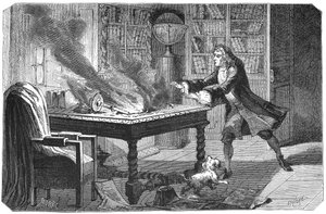 Isaac Newton, İngiliz bilim adamı ve matematikçi, 1874 by Unbekannt