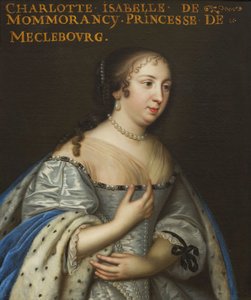 Isabelle Angélique de Montmorency 1627-1695, Mecklenburg-Schwerin Düşesi, yaklaşık 1665. by Unbekannt