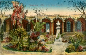 İsmailiye - Süveyş Kanalı Şirketi Ofisi, c1918-c1939. by Unbekannt