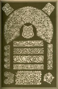 İtalyan Rönesans danteli, 1898. by Unbekannt