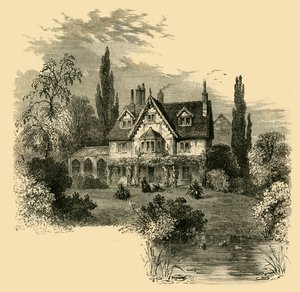 Ivy Cottage, Highgate, 1825, c1876. by Unbekannt
