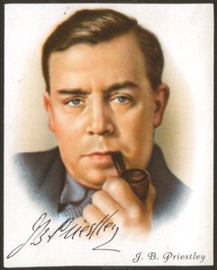 JB Priestley, İngiliz romancı, oyun yazarı, denemeci ve yayıncı, c1927 by Unbekannt