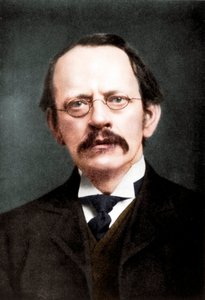 JJ Thomson, İngiliz fizikçi, c1896-c1915 by Unbekannt
