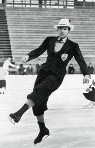 Jack Dunn, İngiliz patenci, Kış Olimpiyatları, Garmisch-Partenkirchen, Almanya, 1936 by Unbekannt