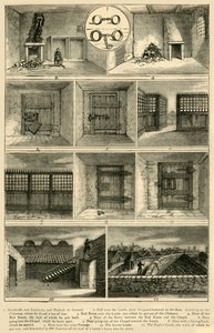 Jack Sheppards Kaçıyor, c1872. by Unbekannt