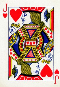 Goodall & Son Ltd. iskambil destesinden Jack of Hearts, c1940 by Unbekannt