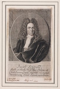Jacob Leupold, Alman fizikçi ve makine mühendisi, c 1700 by Unbekannt