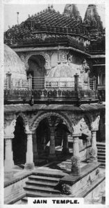 Jain tapınağı, Ahmedabad, Hindistan, c1925 by Unbekannt