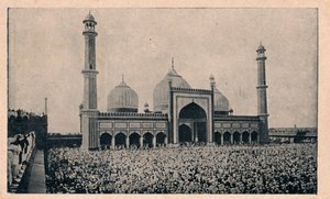 Jama Mescidi, Delhi, c1900 by Unbekannt