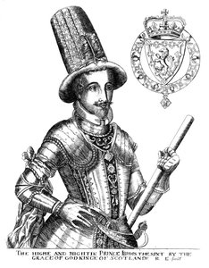 James I, İngiltere, İskoçya ve İrlanda Kralı by Unbekannt