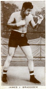 James J Braddock, İrlanda asıllı Amerikalı boksör, 1938 by Unbekannt