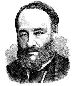 James Prescott Joule, İngiliz fizikçi, 1875 by Unbekannt