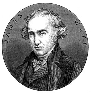 James Watt, İskoç mühendis ve mucit, 1876 by Unbekannt
