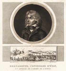 Jean-Baptiste Jules Bernadotte, Danıştay Üyesi, daha sonra İsveç ve Norveç Kralı Charles XIV John (1763-1844) by Unbekannt