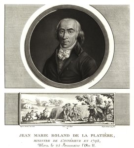 Jean Marie Roland de la Platiere, İçişleri Bakanı by Unbekannt