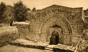 Kudüs - Bakire Kilisesi, c1918-c1939. by Unbekannt