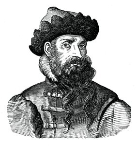 Johann Gutenberg, Alman metal işçisi ve mucit, 16. yüzyıl, 1870 by Unbekannt