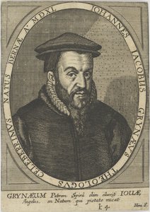 Johann Jakob Grynaeus 1540-1617, 1650. by Unbekannt