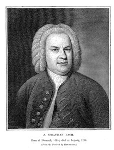Johann Sebastian Bach 1685-1750, Alman besteci ve orgcu, 1746 by Unbekannt