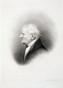 John Dalton, İngiliz kimyager, 19. yüzyılın başlarında by Unbekannt