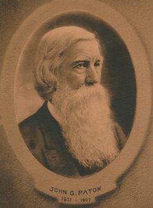 John Gibson Paton 1824-1907, İskoç doğumlu Protestan misyoner, c1910