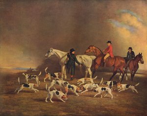 John Powlett ve Köpekleri, 18. yüzyıldan 19. yüzyıla kadar, 1929 by Unbekannt