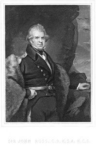 John Ross, İngiliz kutup kaşifi ve deniz subayı, 19. yüzyıl by Unbekannt