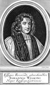 John Wilkins, 17. yüzyıl İngiliz din adamı ve astronomu by Unbekannt