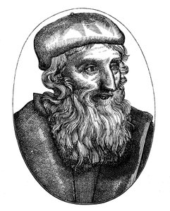 John Wycliffe, 14. yüzyıl İngiliz dini reformcusu, 16. yüzyıl by Unbekannt