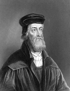 John Wycliffe, 14. yüzyıl İngiliz dini reformcusu, 1882 by Unbekannt