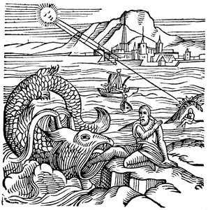 Yunus balina tarafından kustu, 1557 by Unbekannt