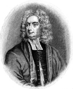 Jonathan Swift, İngiliz-İrlandalı hicivci, şair ve din adamı by Unbekannt